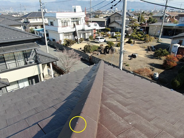 昭和町　瓦屋根修繕工事